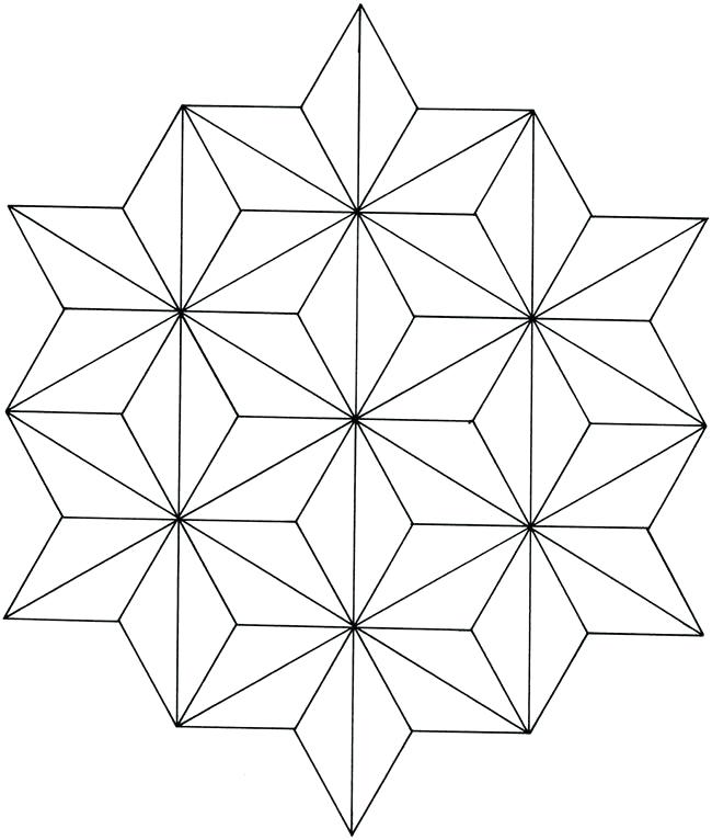 650x766 Geometric Designs To Color Creative Haven Geometric Star Designs