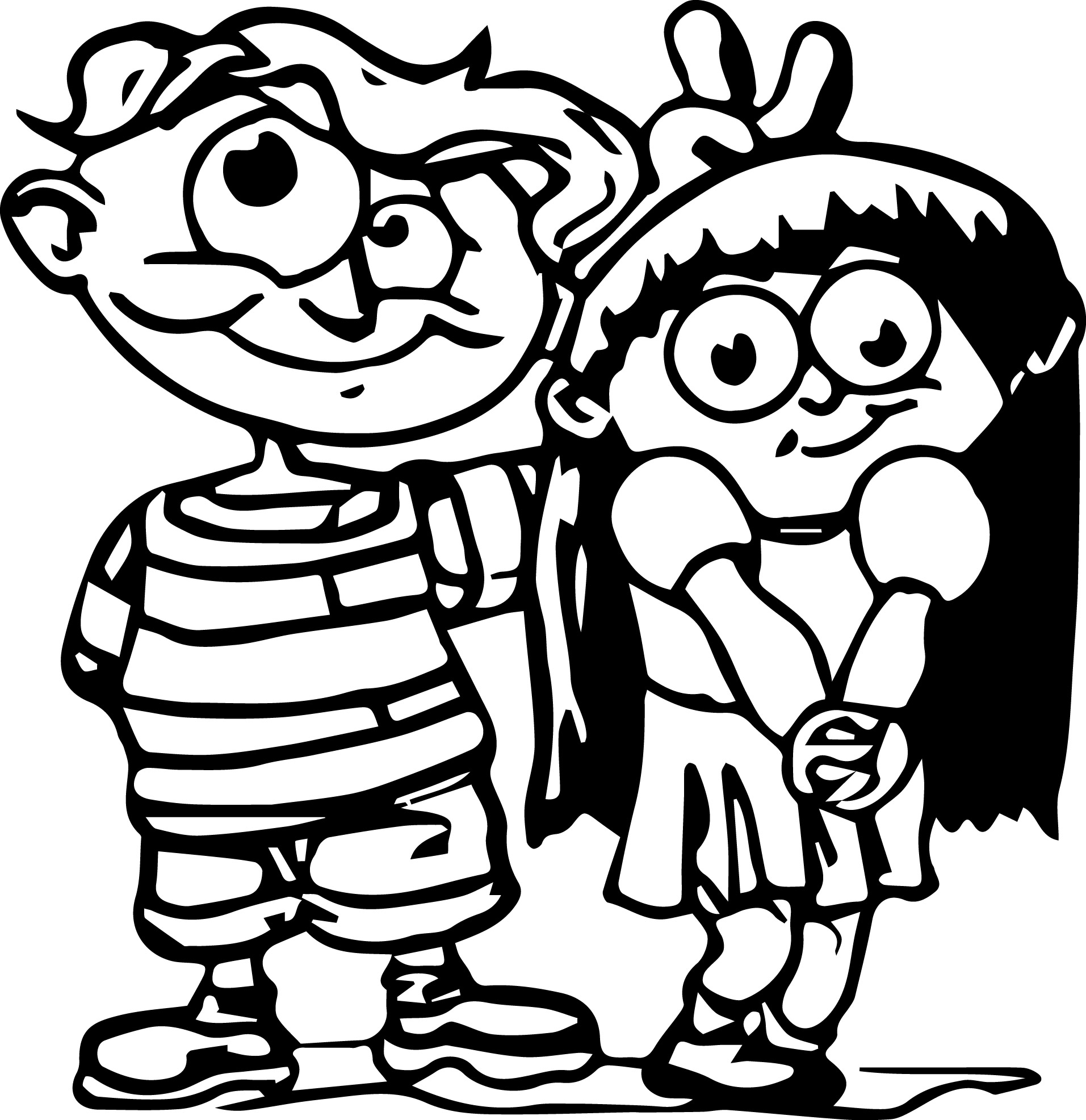 1913x1972 Grade Girl And Boy Coloring Page Wecoloringpage