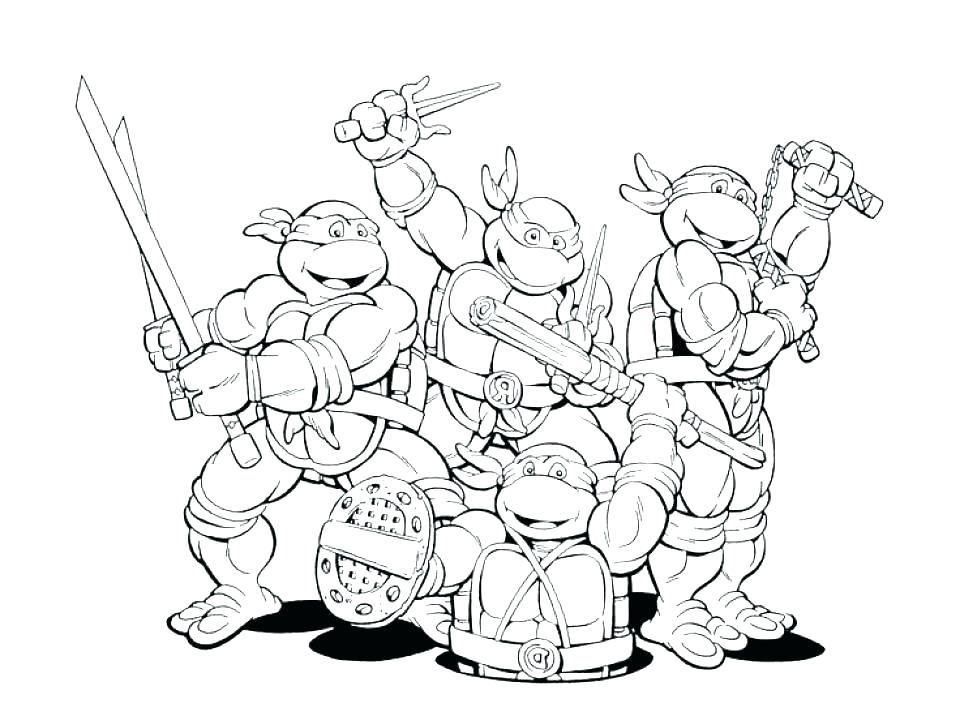 960x716 Number Coloring Pages