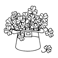 230x230 Top Free Printable Four Leaf Clover Coloring Pages Online