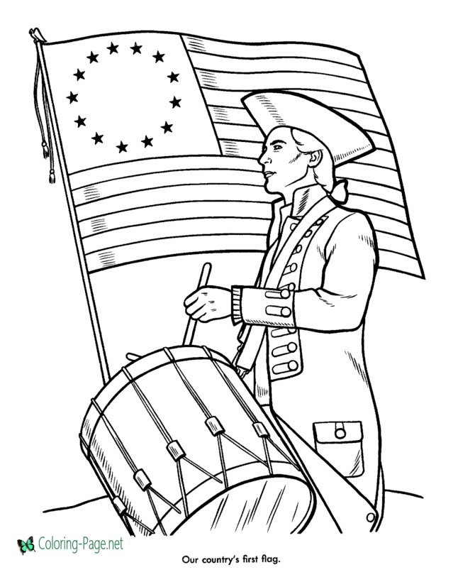 670x820 Of July Coloring Pages