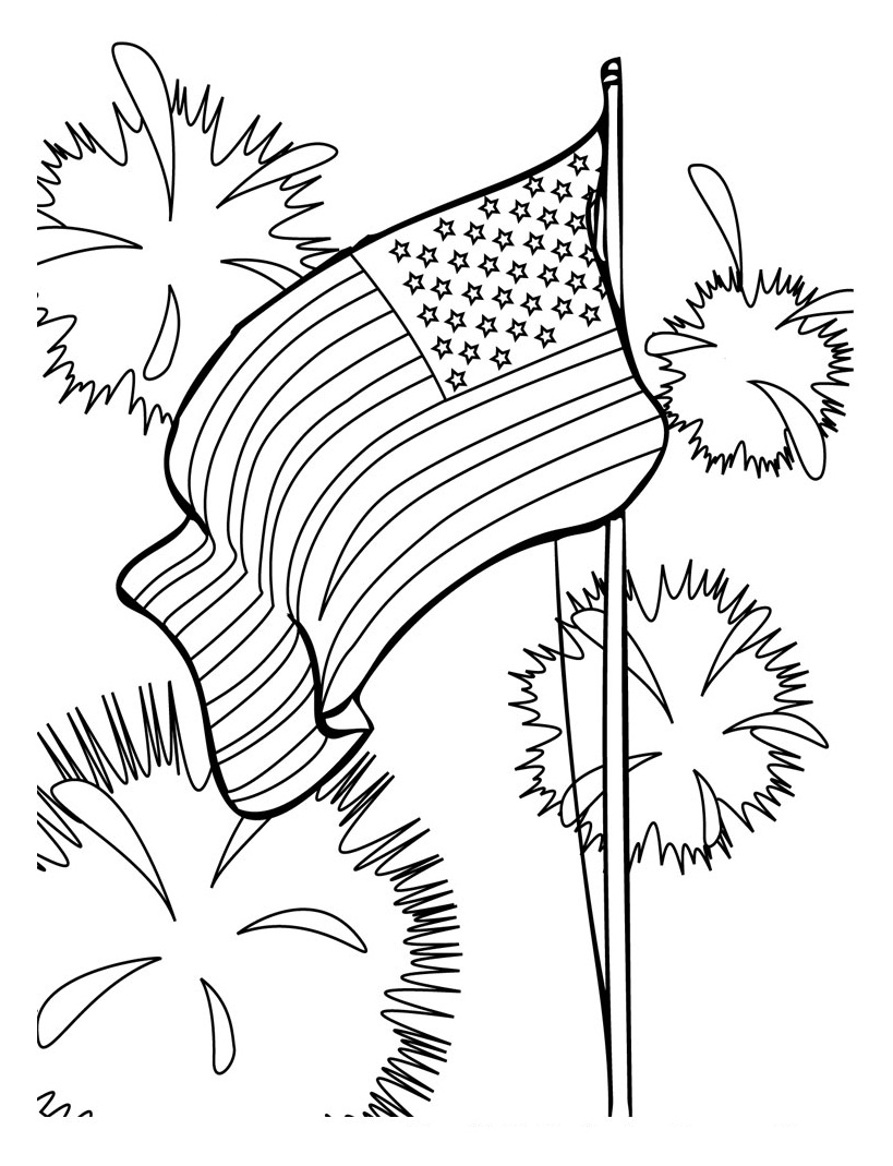 819x1069 Best Happy Of July Coloring Pages Free Printable Free