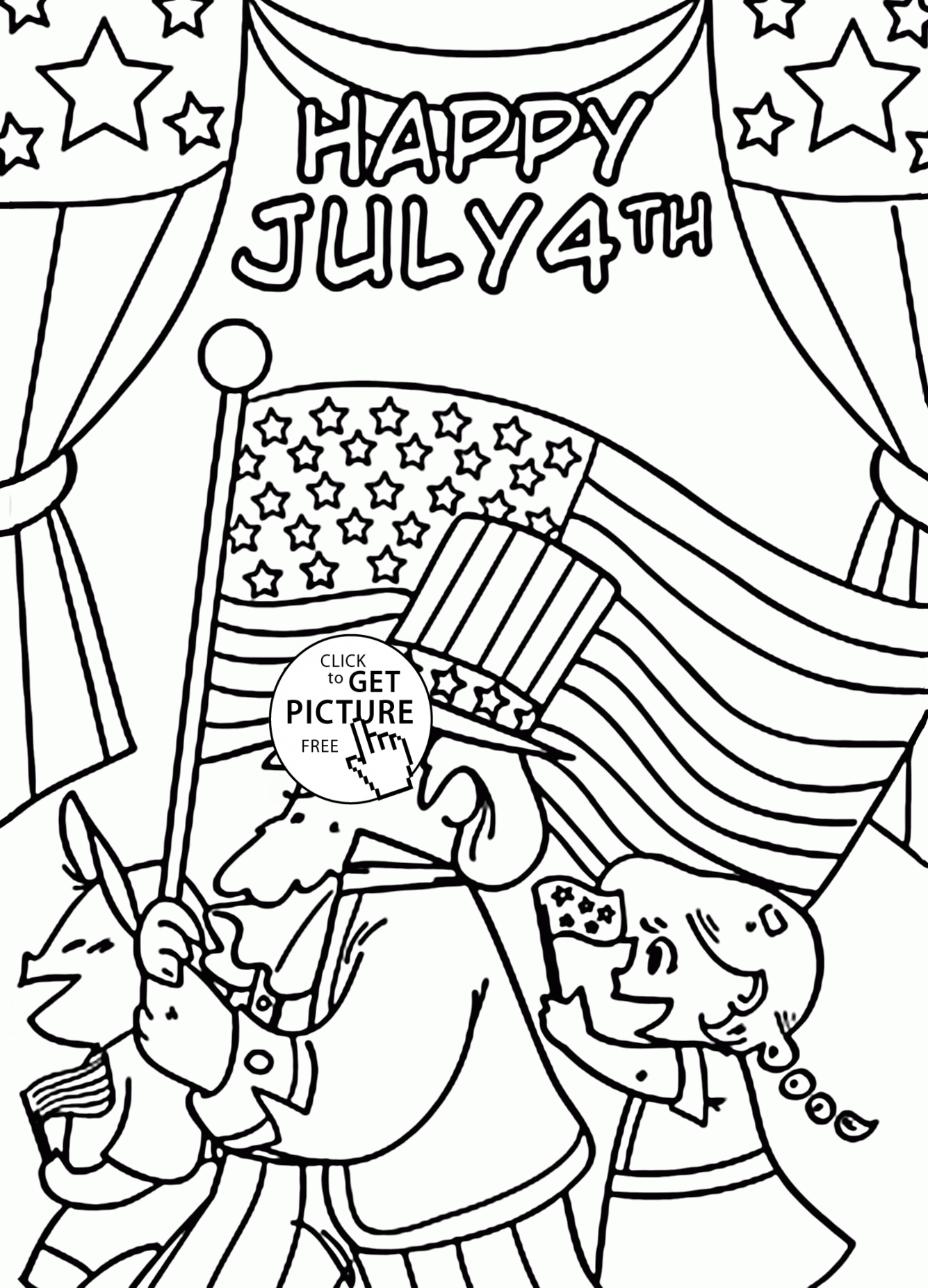 1335x1852 Fourth Of July Coloring Pages New Happy July Coloring Pages