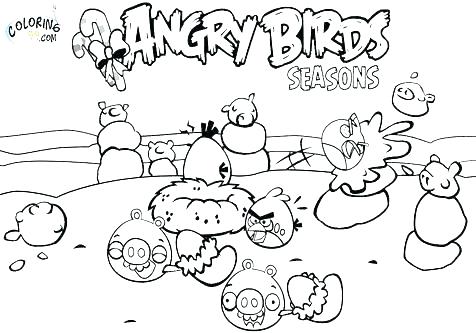 476x333 Seasons Coloring Pages Printable Season Angry Birds Colo