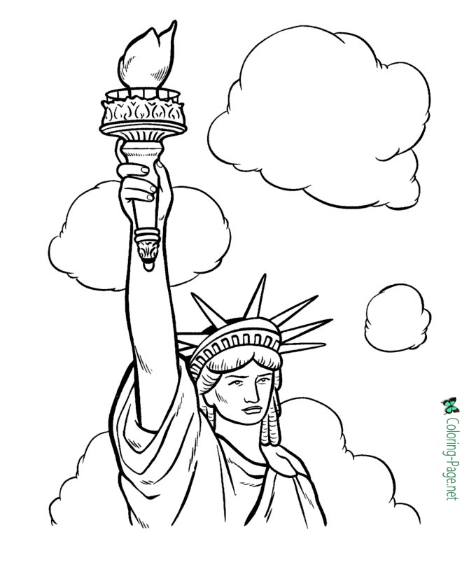 670x820 Of July Coloring Pages