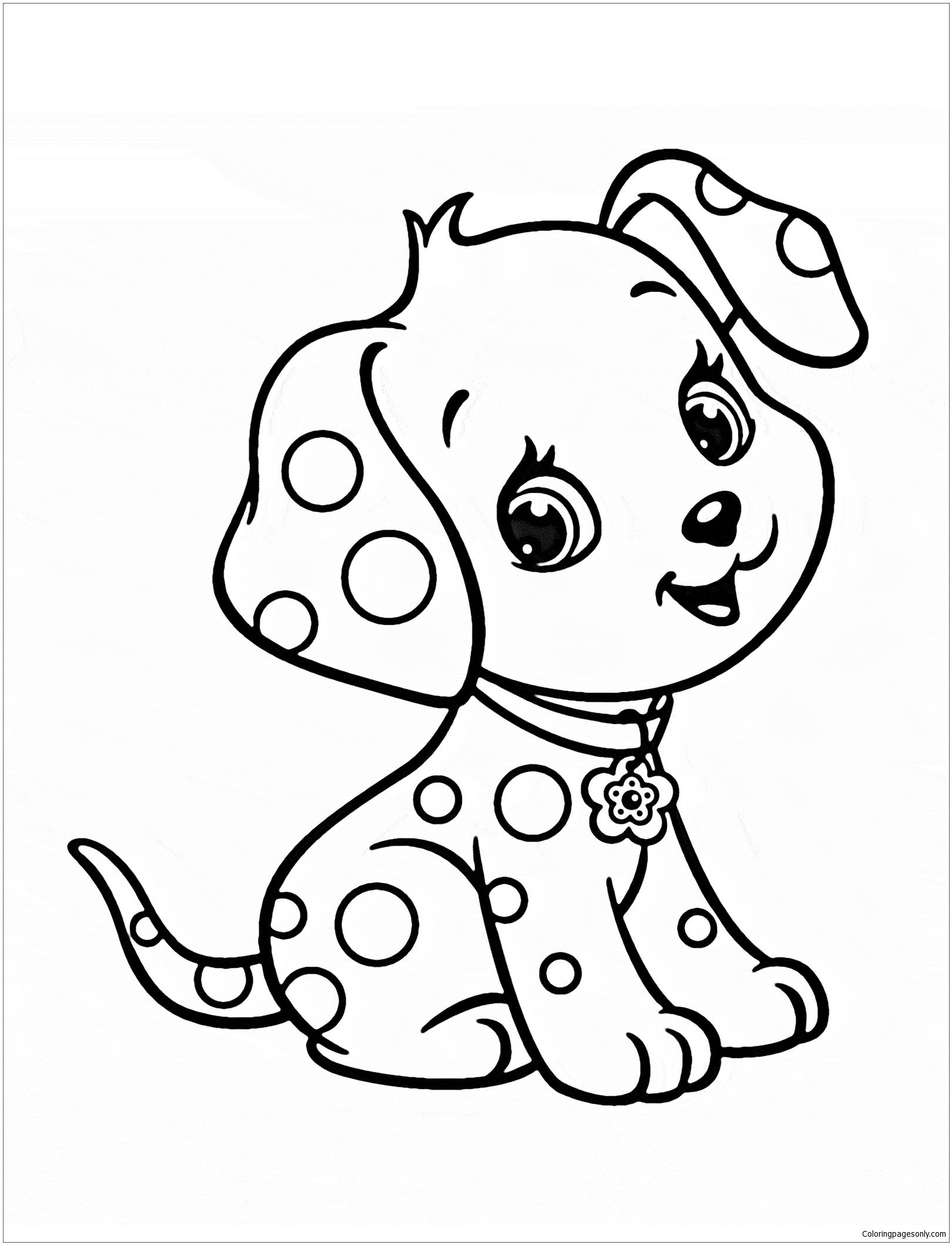 1620x2119 Cute Puppy Coloring Page Puppy Coloring Pages