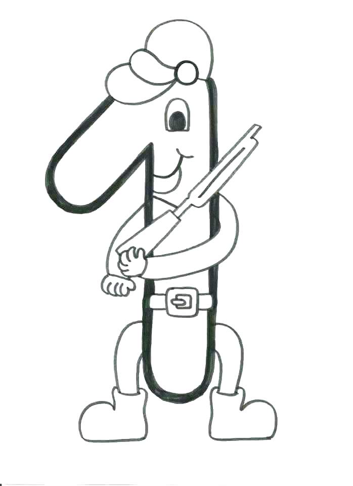 698x960 Number Coloring Page Number Coloring Page Common Worksheets