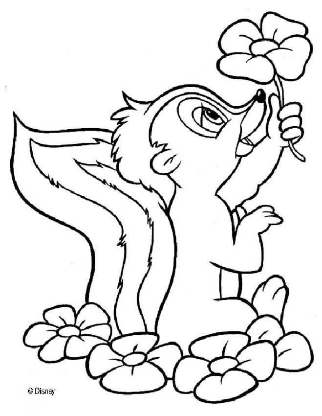 659x850 Thumper Coloring Pages