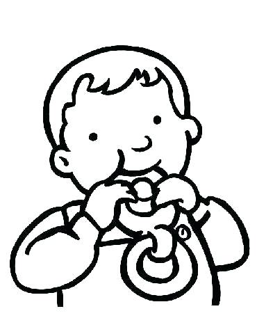 370x480 Five Senses Coloring Pages Five Senses Coloring Page Preschool