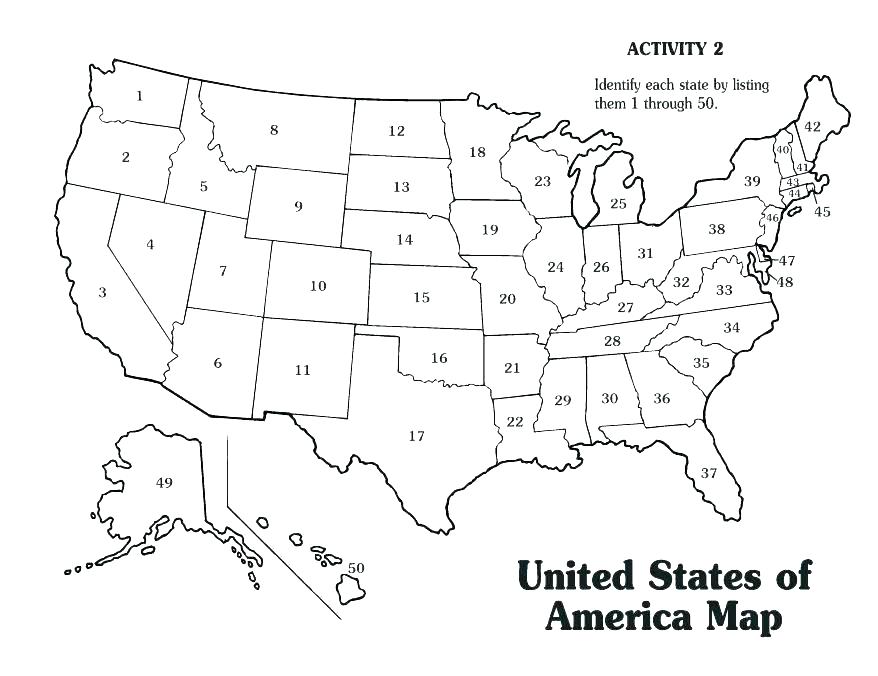 878x676 States Coloring Pages Crayola State Coloring Sheets Maps Of United