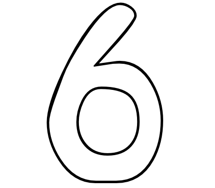 444x389 Number Coloring Pages Printable