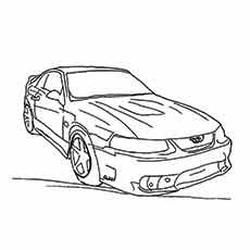 230x230 Best Mustang Coloring Pages Images On Coloring