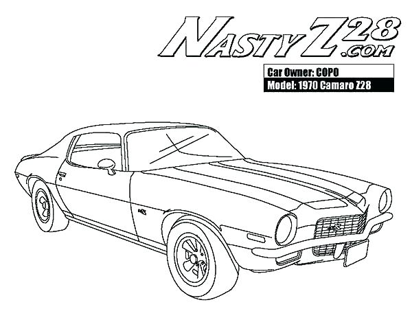 600x450 Camaro Coloring Page Coloring Pages Cars Coloring Pages Coloring