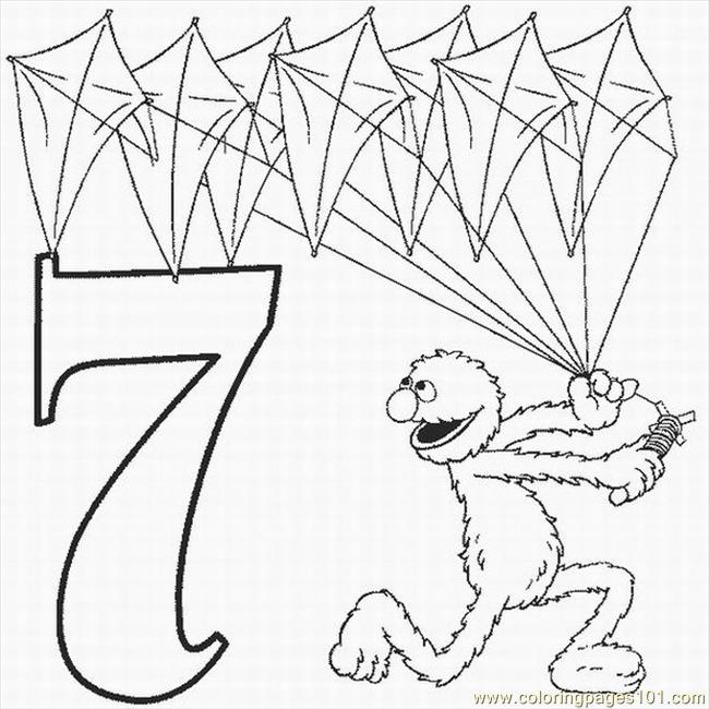 650x650 Numbers Coloring Pages Lrg Coloring Page