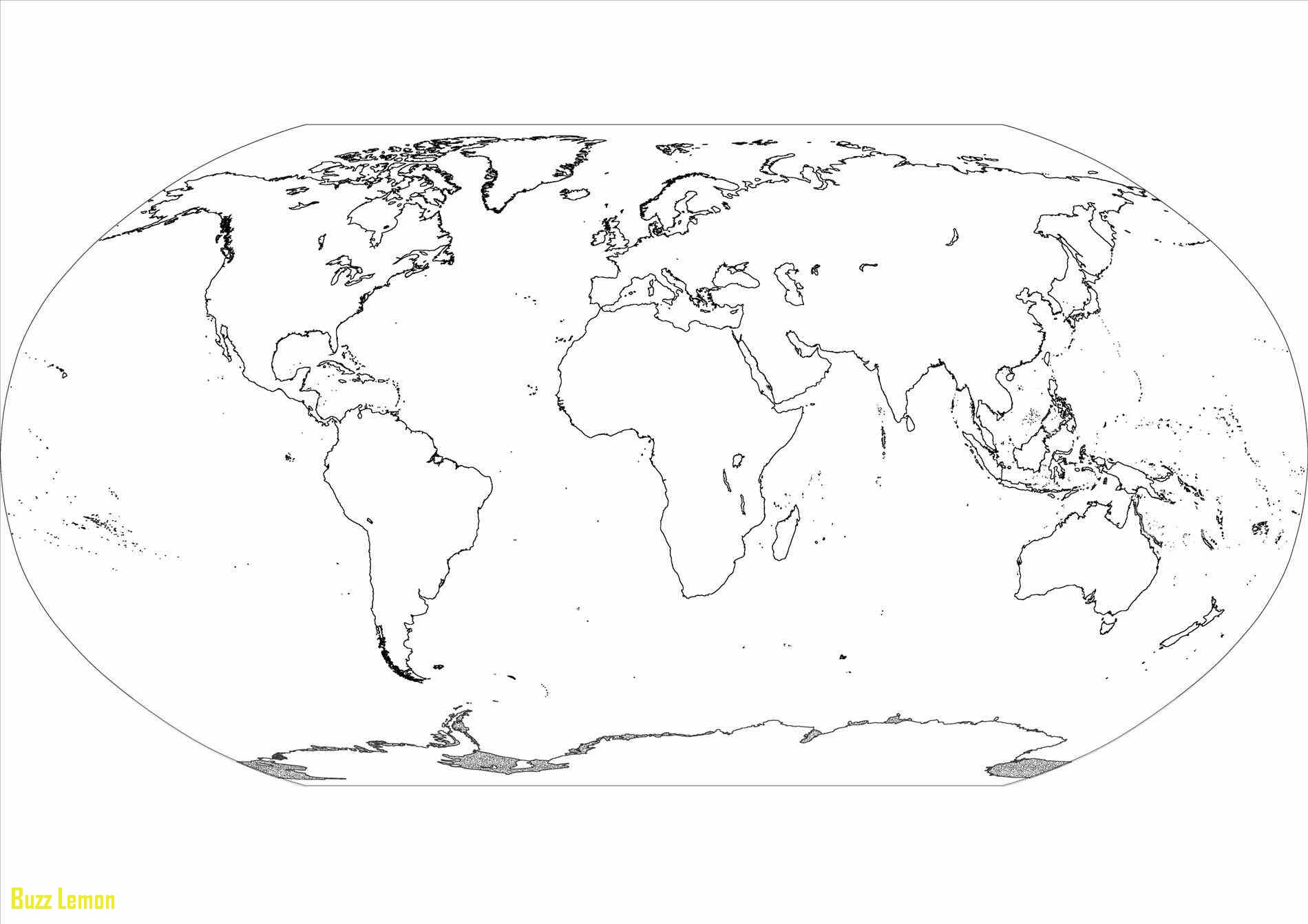 1900x1343 Continents Map Coloring Page Unique Back Ppinewsco World Map