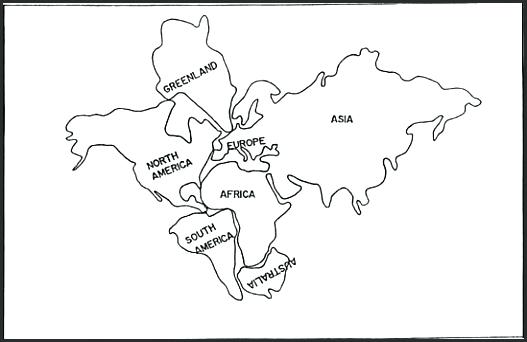 527x342 Coloring Page Continents World Map Coloring Page