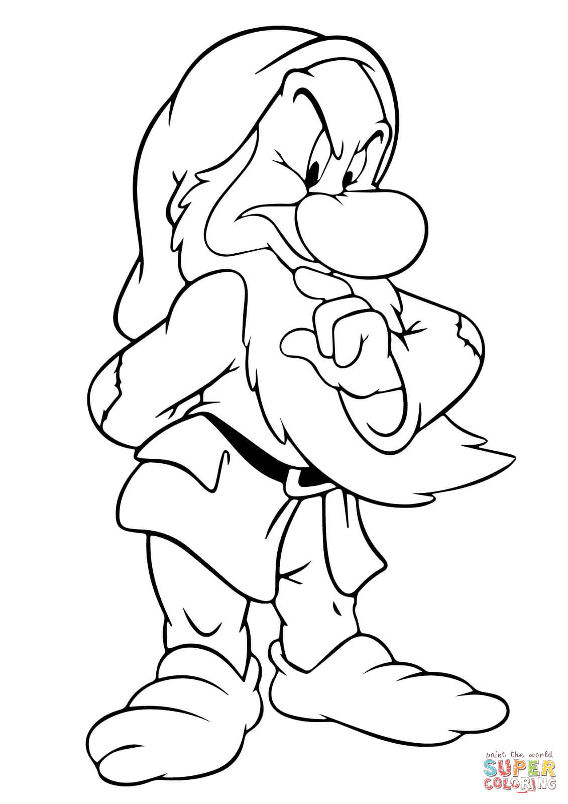 1131x1600 Snow White And The Seven Dwarfs Coloring Pages Free Animations