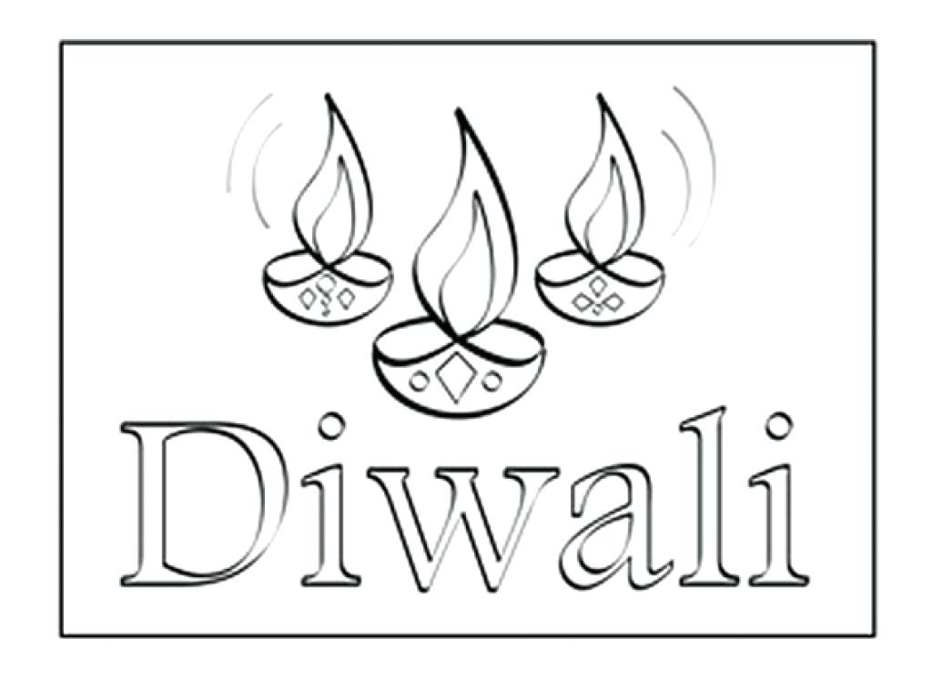 1024x747 Diwali Coloring Pages Colouring Pages Family Holiday Guide