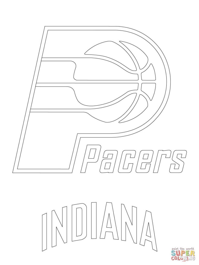 768x1024 Indiana Pacers Coloring Pages Best Of Boston Celtics Logo Nba