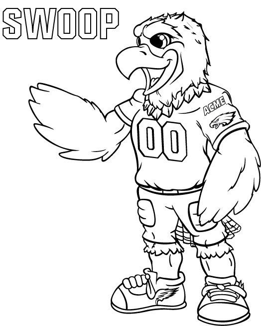 524x656 Philadelphia Eagles Coloring Pages Printable