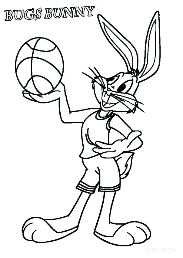 604x850 Cartoons Coloring Pages Printable Bugs Bunny Coloring Pages