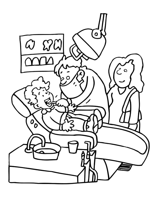 600x800 Occupations Coloring Pages