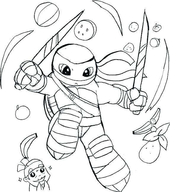 574x650 Coloring Pages Coloring Pages Ninja Turtles Inside