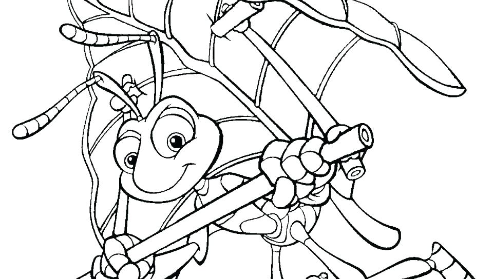 960x544 Coloring Bugs A Bugs Life Coloring Pages Bugs Life Coloring Pages