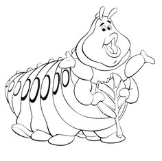 236x234 A Bug's Life Coloring Pages To Print Ant Adult