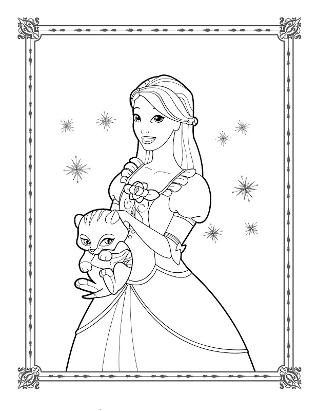 618x800 Barbie In A Christmas Carol Coloring Pages Coloring Pages Gallery