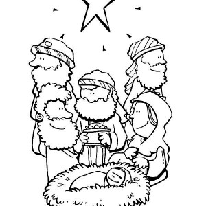 300x300 Star Of Bethlehem And Three Wise Men Bible Christmas Story