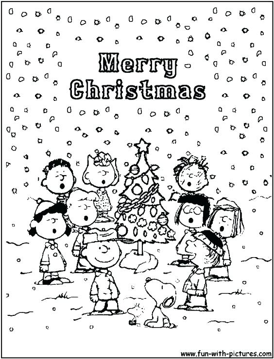 564x740 A Christmas Story Movie Coloring Pages Snoopy Merry Page Peanuts