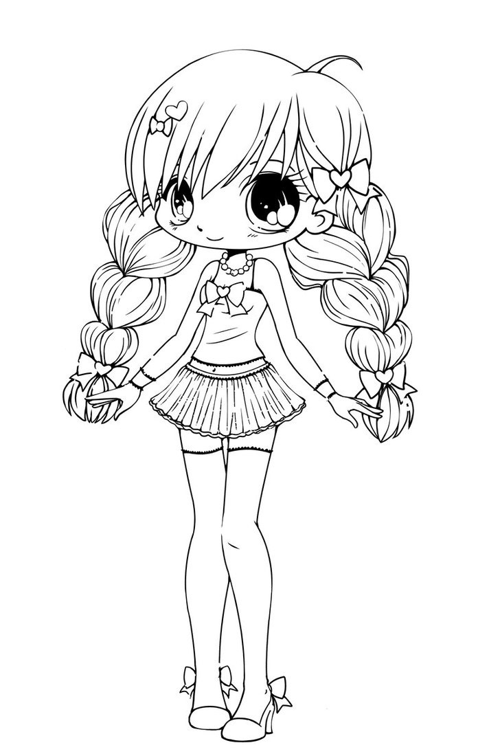 728x1097 Cute Coloring Pages For Adult Girls Of Baby Animals Printable Free