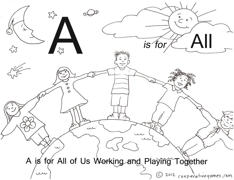 800x618 A Abc Coloring Pages