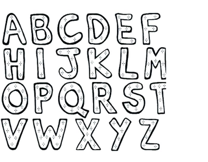 700x546 Alphabet Coloring Pages A Z Alphabet Coloring Pages A Z Plus