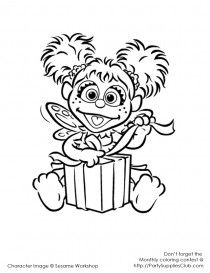 210x273 Abby Cadabby Coloring Pages Kids Birthdays, Sesame