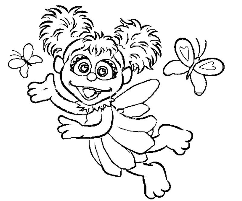 Abby Cadabby Coloring Pages at GetDrawings | Free download