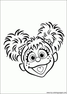 236x330 Abby Sesame Street Coloring Pages Color Bros