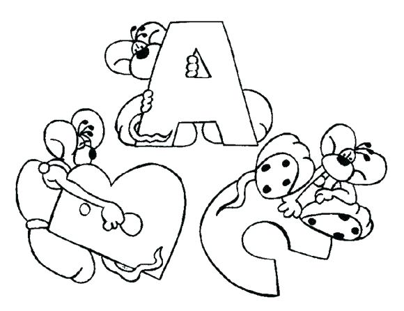 580x446 Abc Letters Coloring Pages Printable Coloring Pages Printable