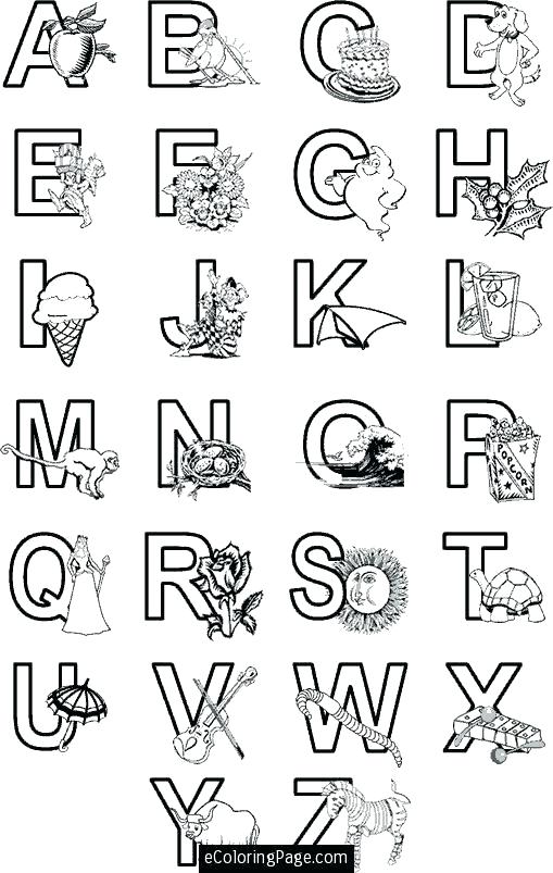 509x803 Abc Printable Coloring Pages Printable Alphabet Coloring Pages