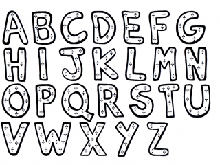 320x240 Coloring Abc Letters Alphabet Coloring Pages Coloring Kids
