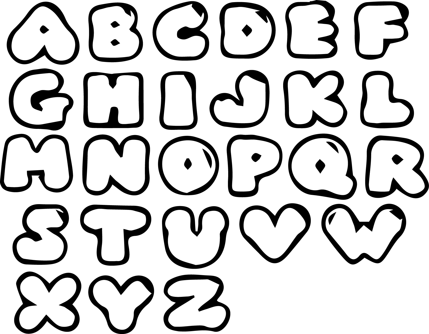 1803x1402 Alphabet Coloring Pages Page Image Clipart Images Org