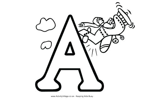 460x325 A To Z Coloring Pages Alphabet Letters Coloring Pages Printable