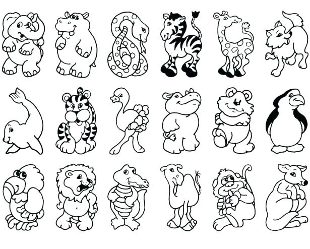 615x494 For Animal Coloring Pages For Animal Coloring Pages Images