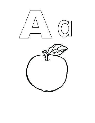 370x480 Free Abc Coloring Pages Alphabet Coloring Pages Free Letter