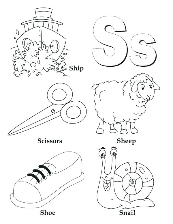 600x776 Abc Coloring Pages Pdf