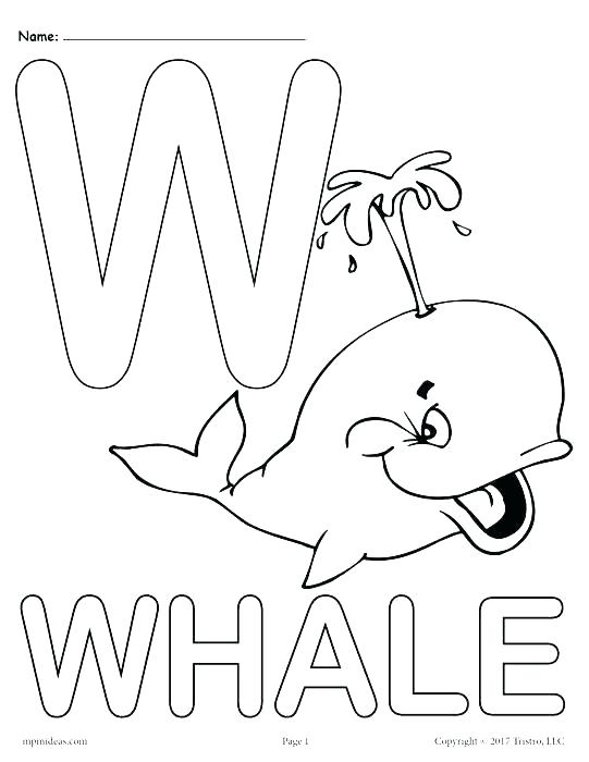 541x700 Letter Coloring Pages Pdf Icontent