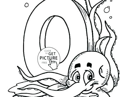 440x330 Abc Coloring Pages For Kindergarten Color