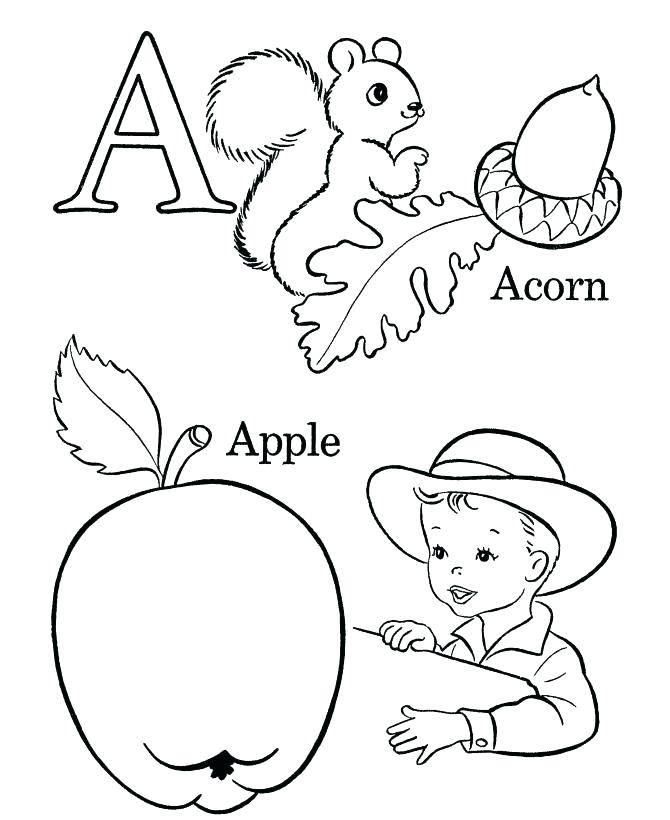 670x820 Abc Coloring Pages For Kindergarten Coloring Pages These Free