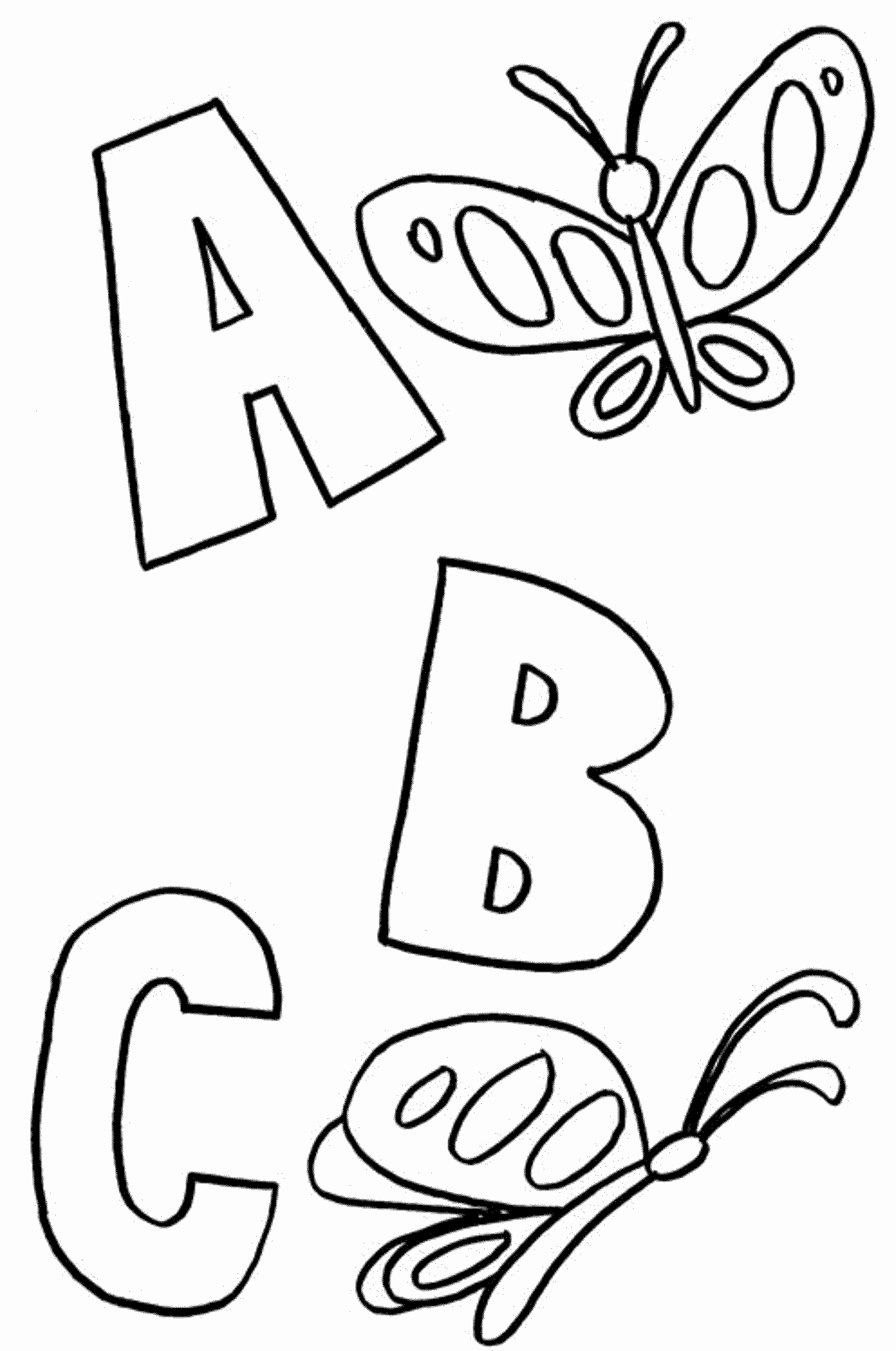 2000x3016 Alphabet Coloring Pages Preschool New Abc Coloring Pages